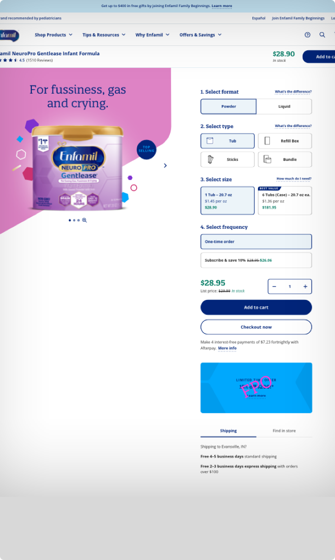 enfamil website