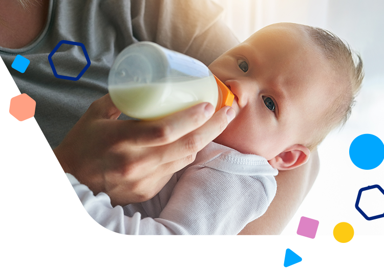 fortifying breast milk with nutramigen
