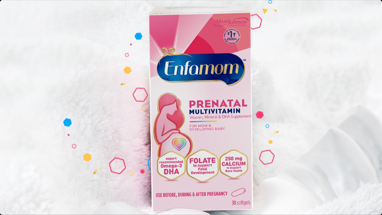 Suplemento multivitamínico prenatal de Enfamom, 30 cápsulas de gel, para  mujeres embarazadas y lactantes, con omega-3 DHA, ácido fólico, suplemento  de